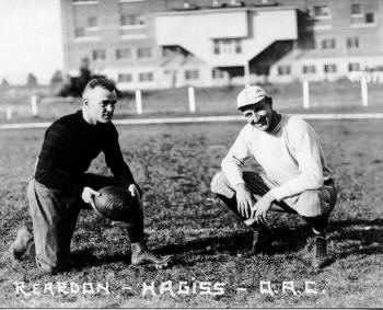 OAC football - hargiss, reardon 1918