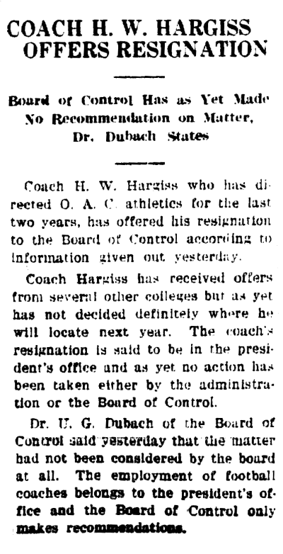 9Mar1920_Hargiss resignation