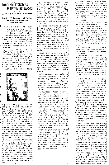 H W Hargiss article 1925