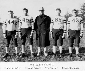 KU's 1930 Football backfield