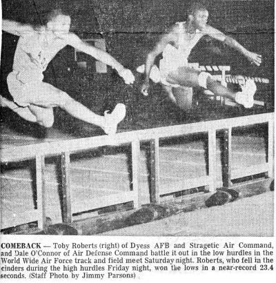 World Wide Track Meet 1960 - Bill Hargiss coach