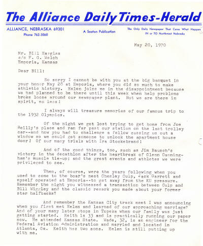 Gene Kemper Letter p1