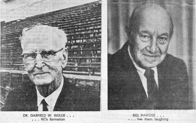 Picture of Doc Weede and Bill Hargiss