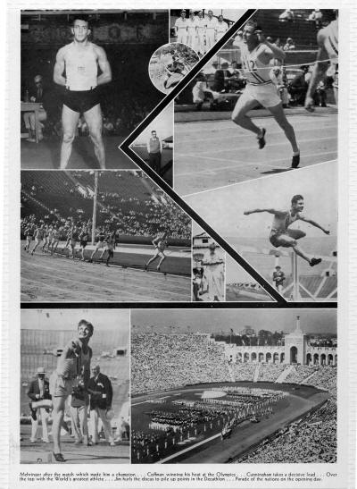 KU Athletes at 1932 Olympics coached by Bill Hargiss