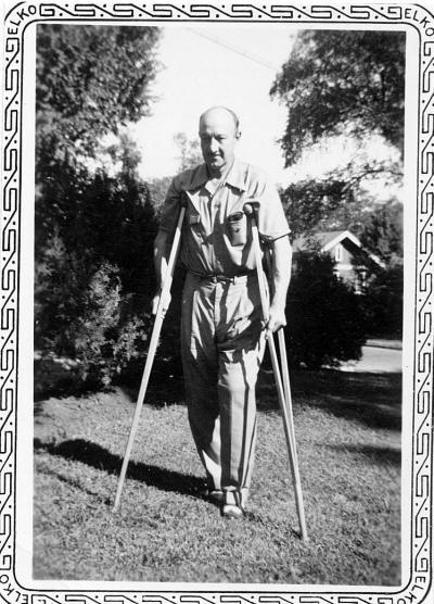 Bill Hargiss on the mend in 1941